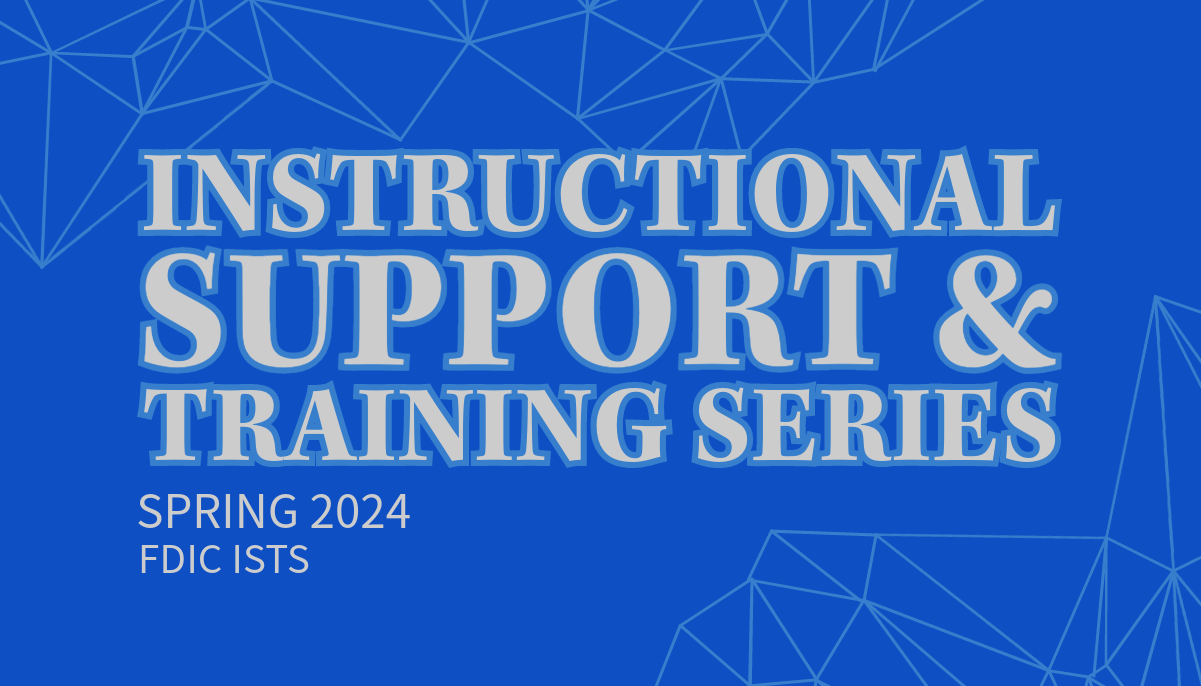 FDIC ISTS Training Series 2024 Logo