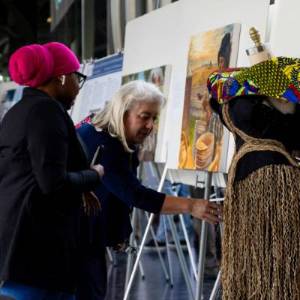 Student shares project