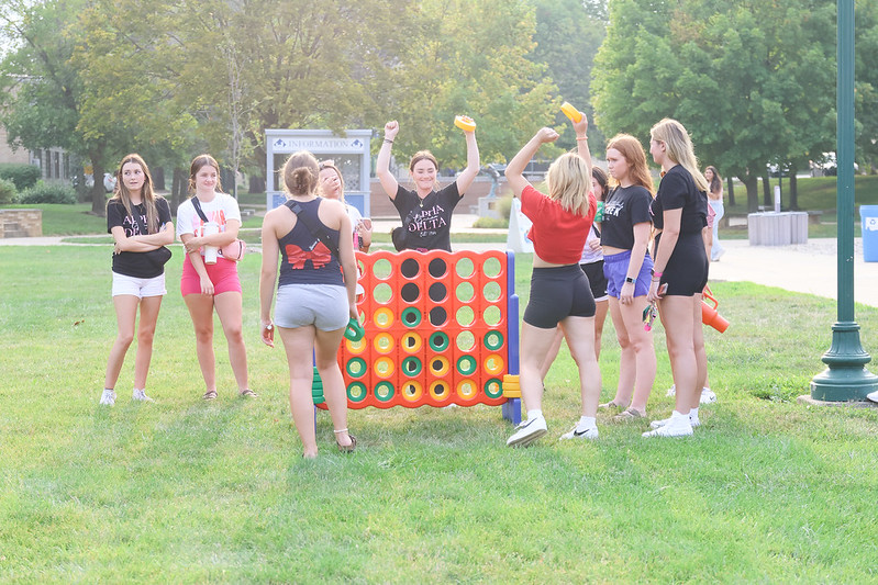 connect four game on quad