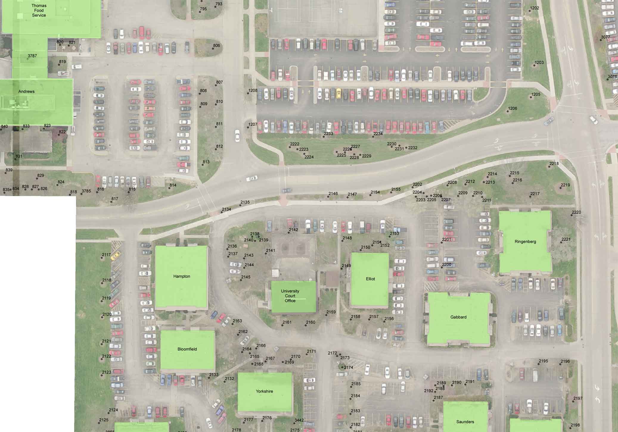 Eastern Illinois University H.F. Thut Greenhouse Campus Tree