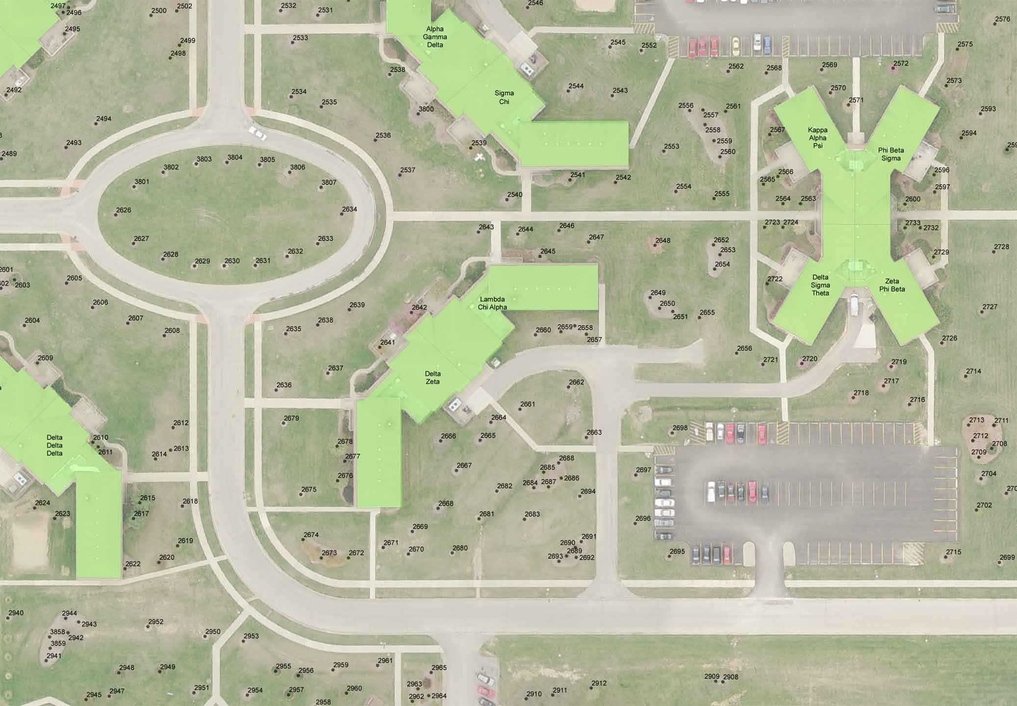 Eastern Illinois University H.F. Thut Greenhouse Campus Tree