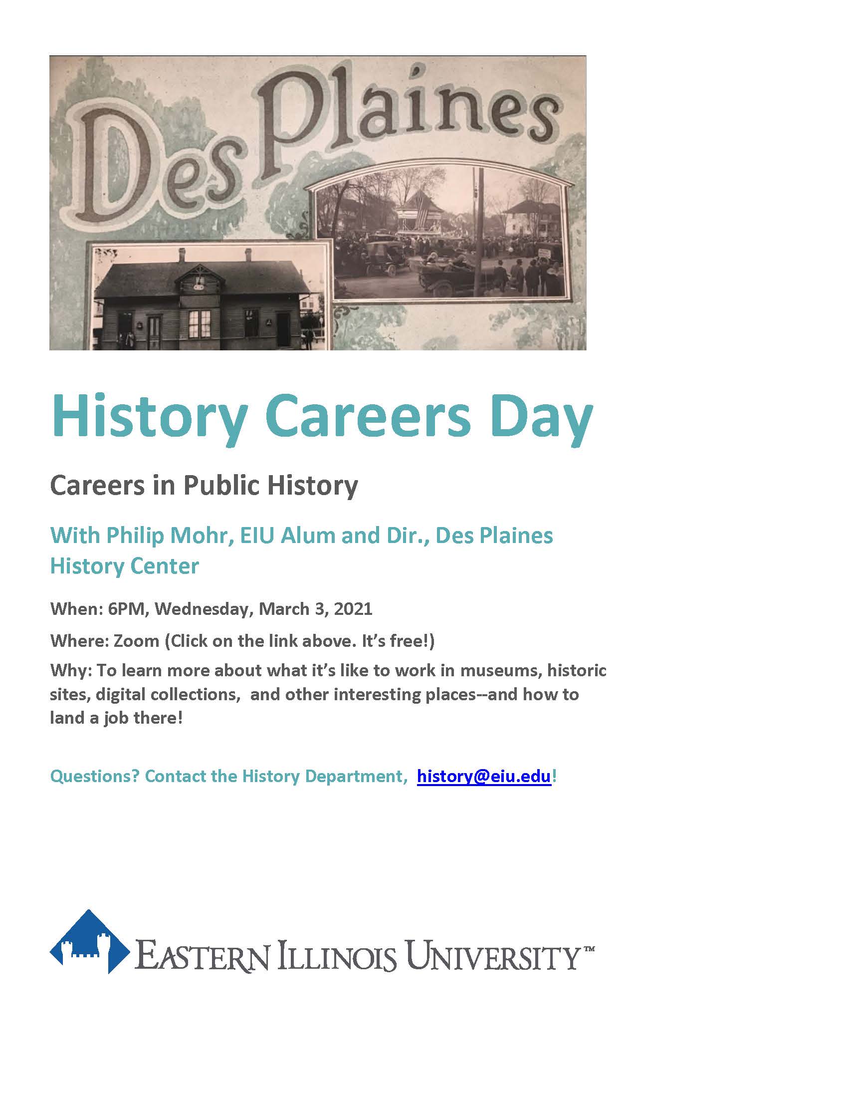 Eastern Illinois University History (HCD)