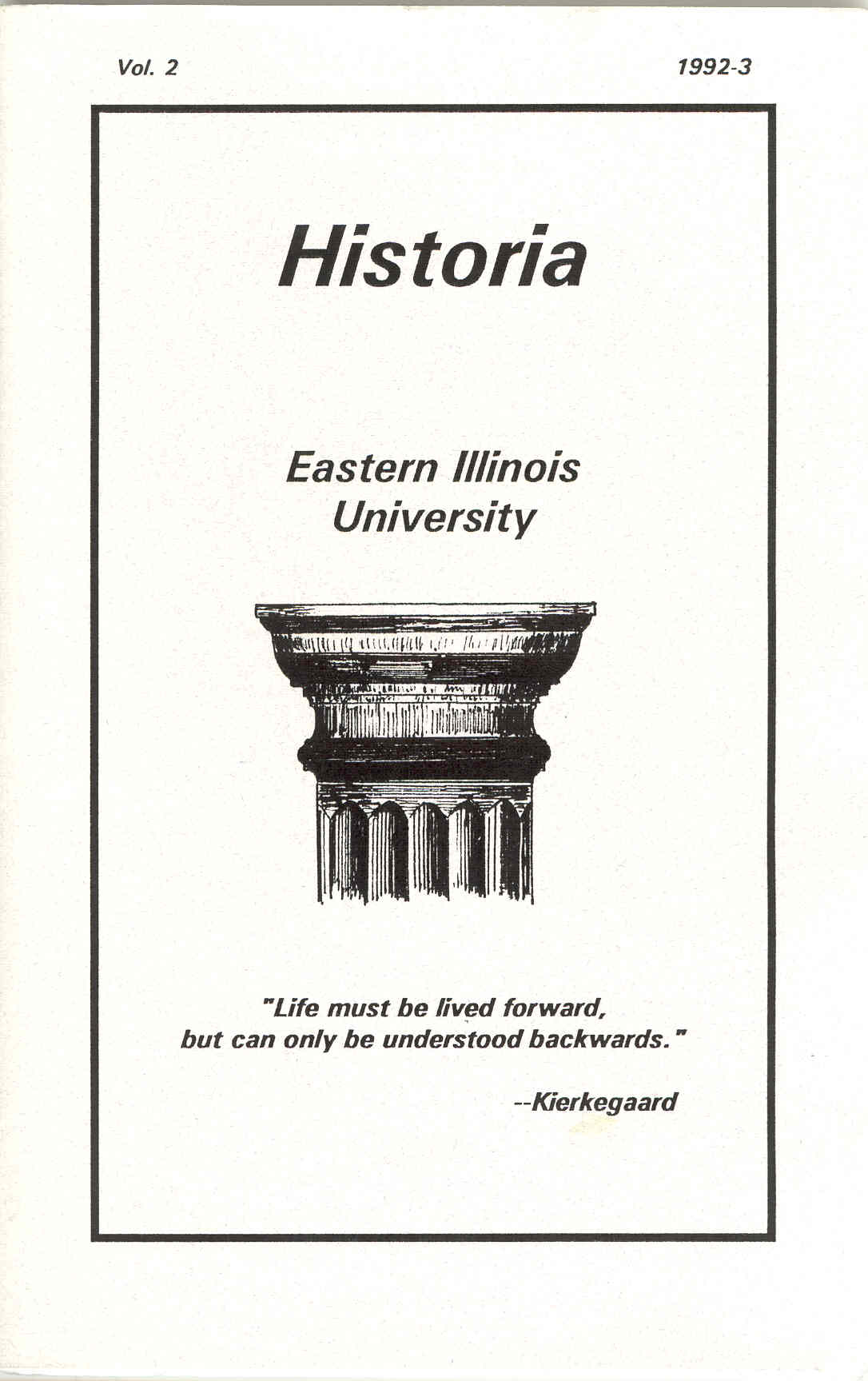 Historia 1993 cover