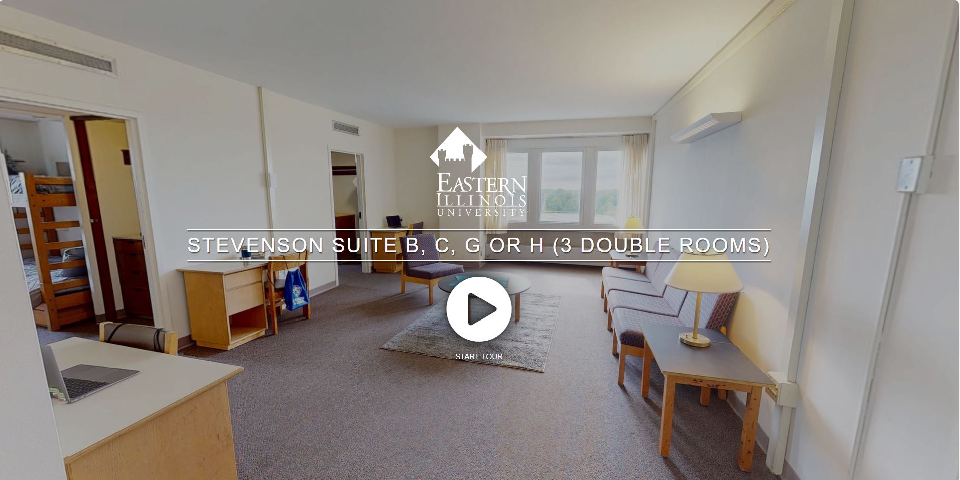 Stevenson Suite Hall B, C, G or H (3 Double Rooms)