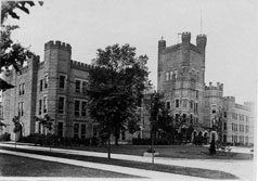 Castellated Gothic Old Main