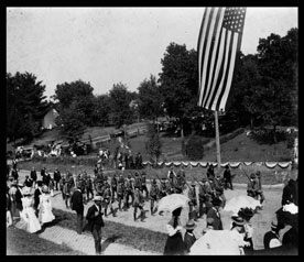 dedication day parade 1899