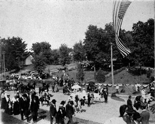 dedication day parade 1899 8 29
