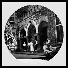 students old main 1950