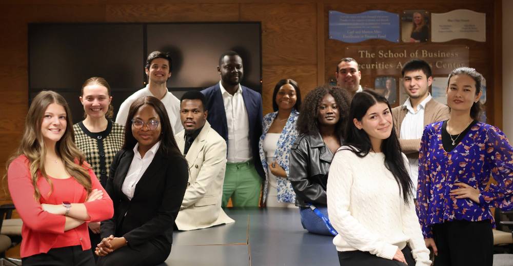 Graduate assistants group photo