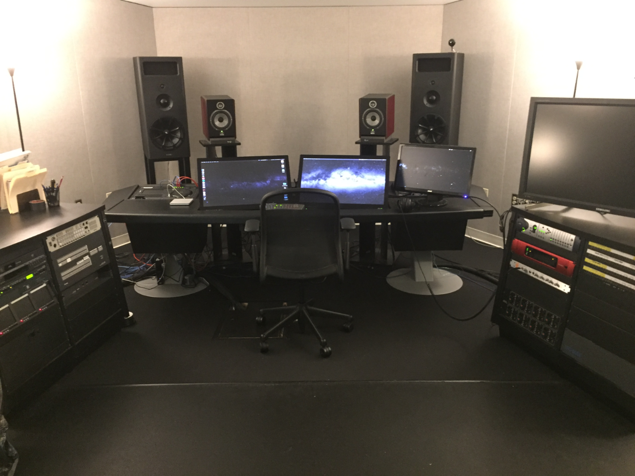 EIU Recording Studio Control Room