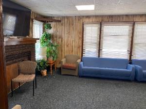 Front end of front room