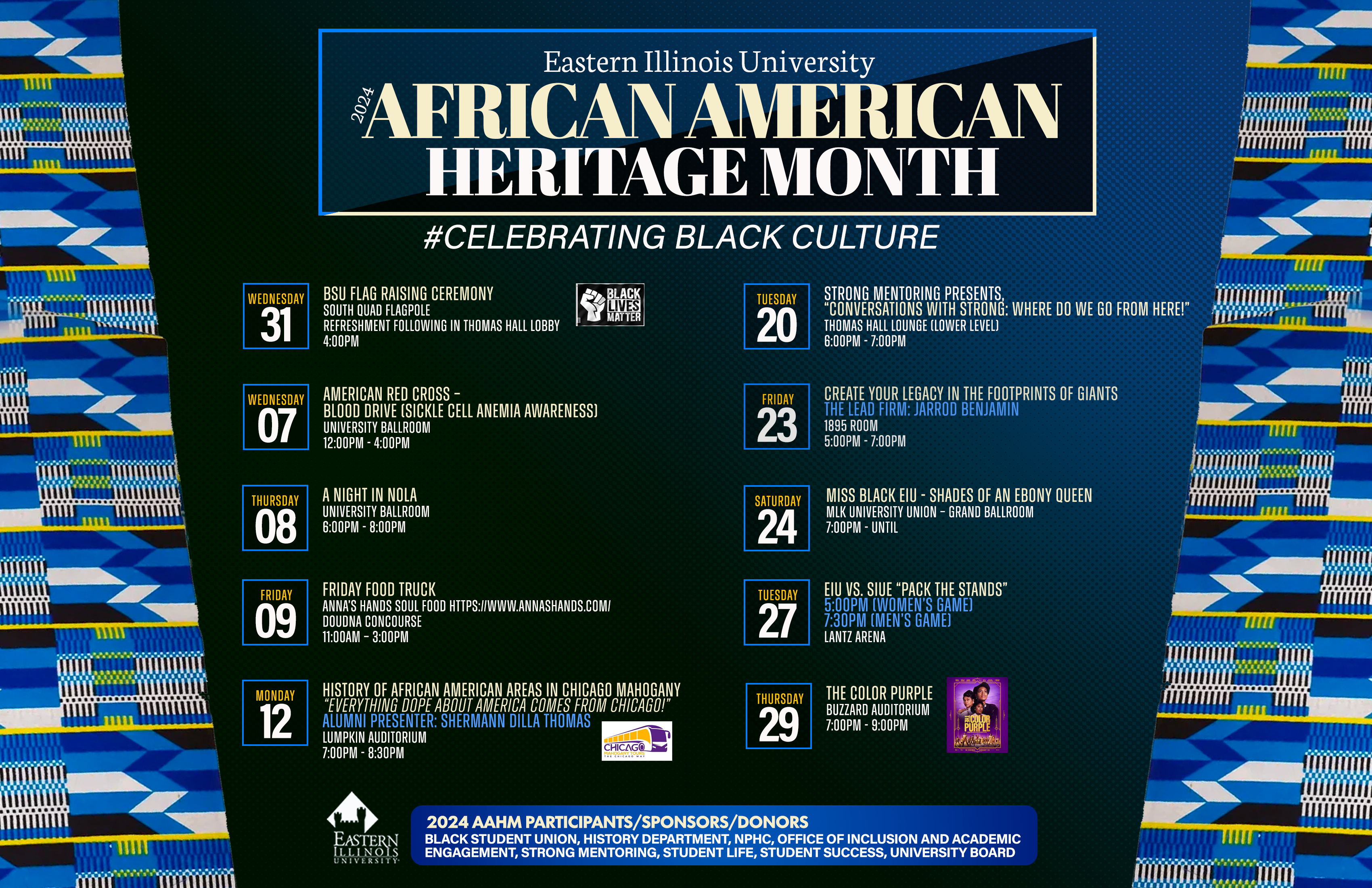 image of African American Heritage Month events