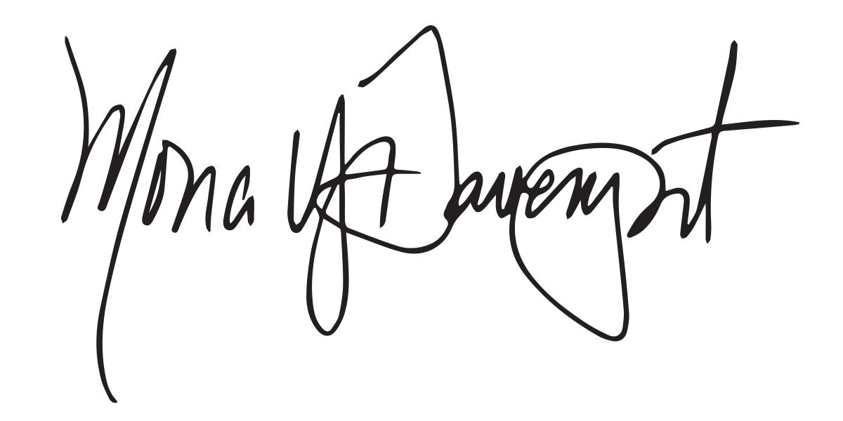 Mona Davenport Signature