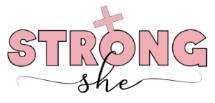 Strong SHE logo