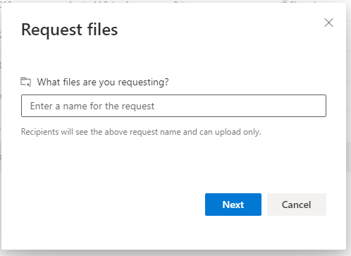 Request OneDrive Name