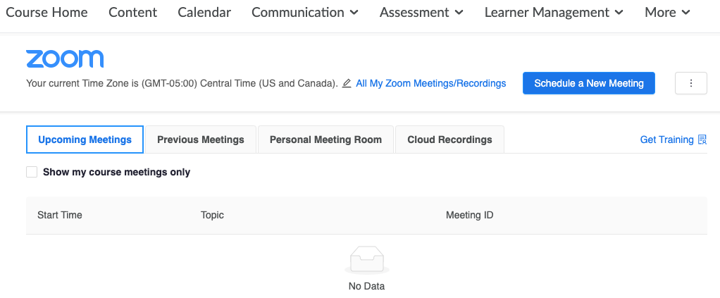 image schedule zoom meeting