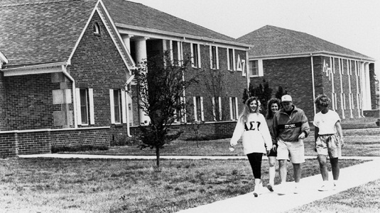 Eastern Illinois University :: Housing - History of Greek Court